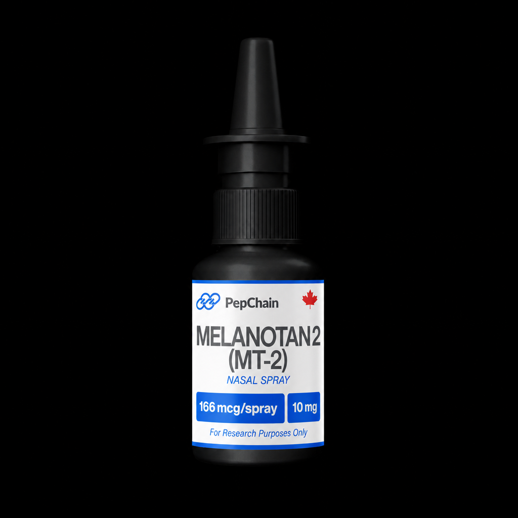 MELANOTAN 2 NASAL SPRAY 10MG: 166MCG PER SPRAY [LYOPHILIZED – Water included]